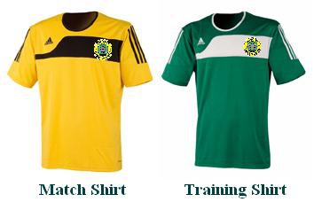 Under 11s kit 2011-13